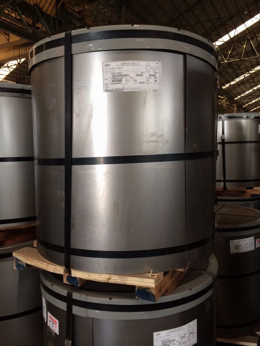 宝钢彩涂卷 帝王白854 珠白859