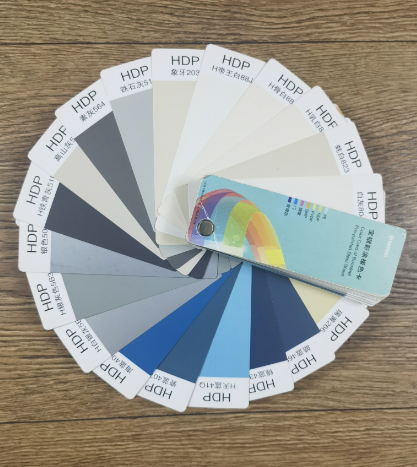 宝钢彩涂卷色卡HDP 高耐久性聚酯