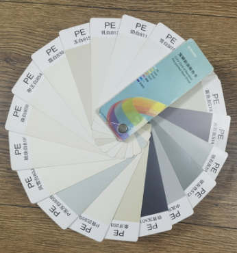 宝钢彩涂卷色卡PE